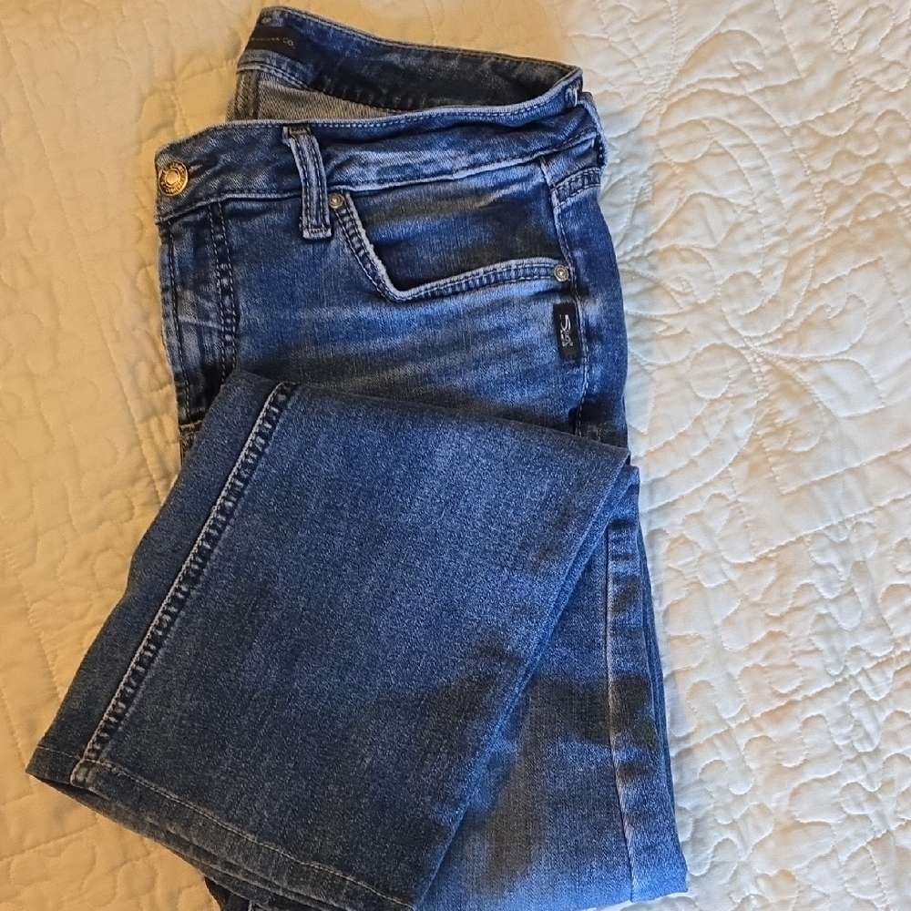 Silver Jeans Elyse Slim Boot W30, altered Length To 31. No Stains, Like New.